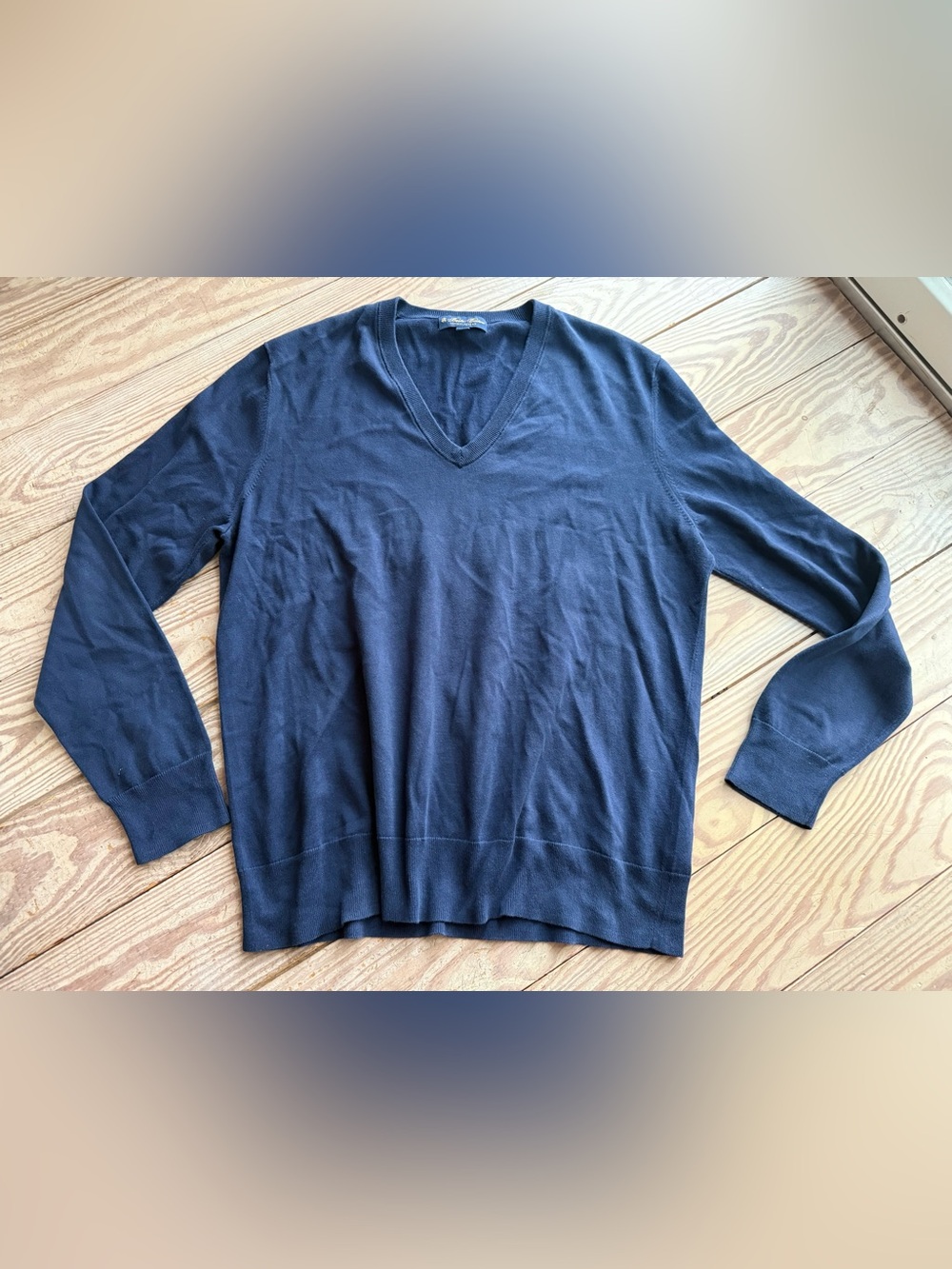 Brooks Brothers Supima Cotton V-Neck Sweater - Size L